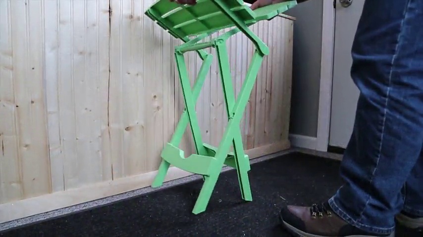 aluminum folding side table