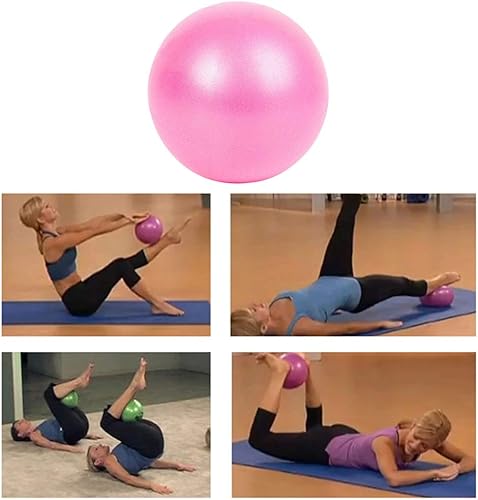 Miniatura 6 de ZJchao PVC Yoga Ball Mini Fitness Ball Explosion Proof Balance Yoga Ball for Home Office Gym Workout Strengthen Tone Muscles Improve Balance