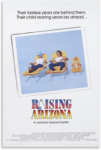 RAISING ARIZONA Retro Movies Posters 80S Vintage Artworks Picture Print Poster Wall Art Painting Canvas Decor Home Posters Decorative