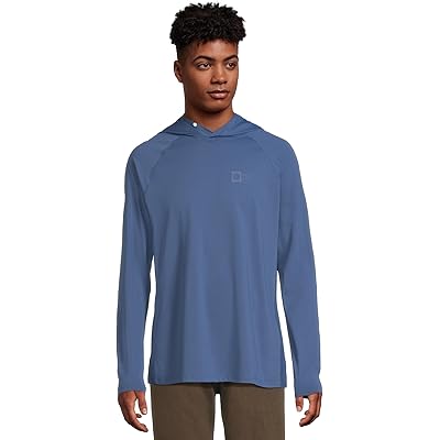 Мужская рубашка Salty Crew Apex Perforated Sunshirt true navy