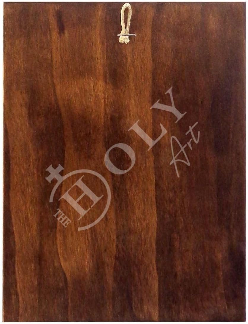 Saint Patrick icon, Handmade Greek Orthodox Catholic icon of St Patrick, Byzantine Art Wall Hanging icon Wood Plaque, Religious Decor 35x45cm