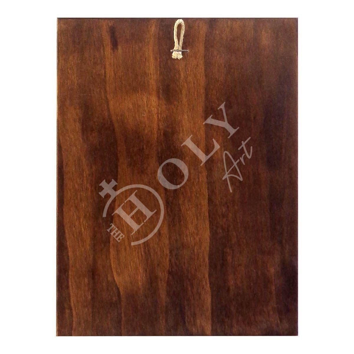 Santa Raquel icono, hecho a mano griego icono ortodoxo de Santa Raquel de Roma Arte bizantino colgante de pared icono placa de madera religioso regalo cristiano 30x40cm