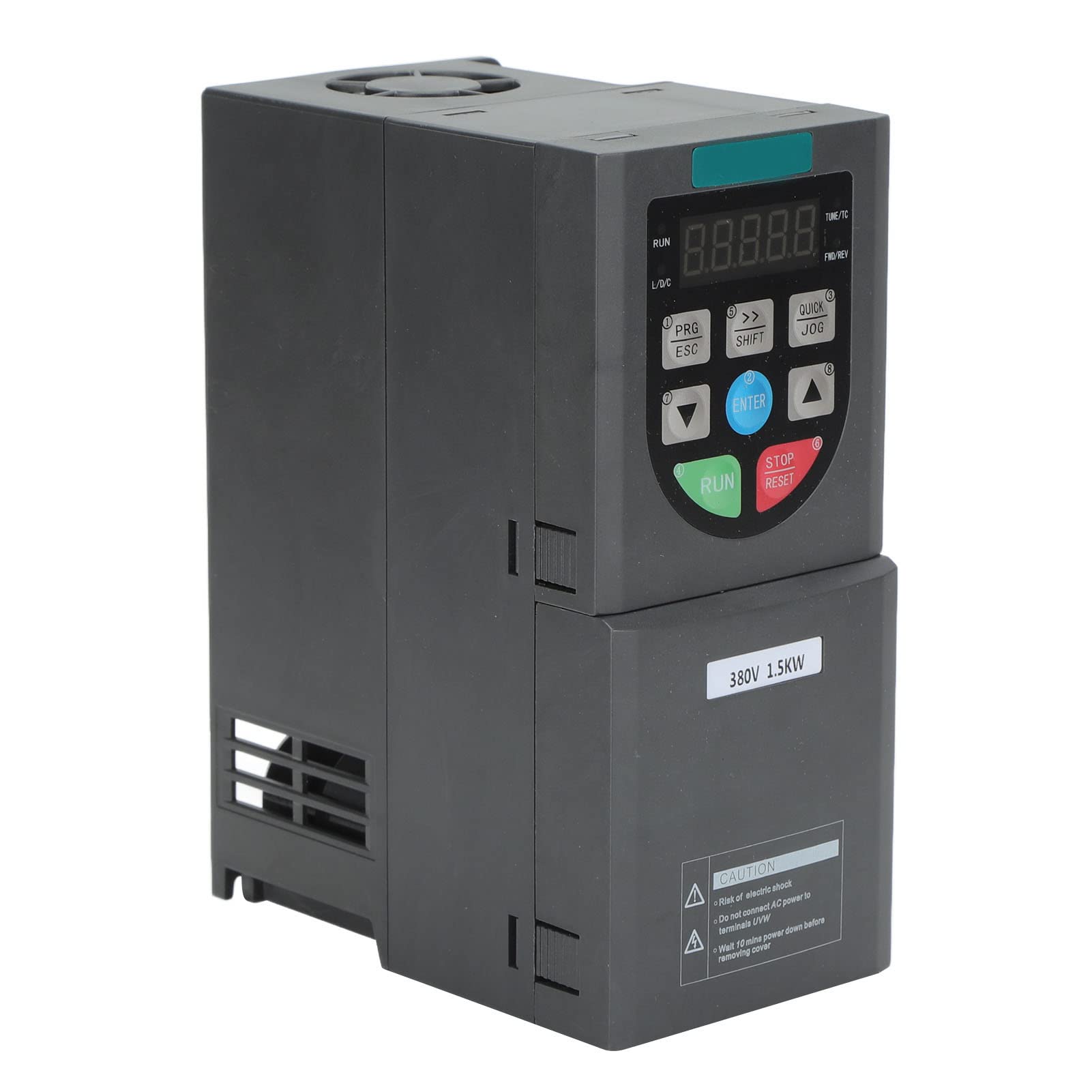 Azionamento a Frequenza Variabile, Convertitore di Frequenza Vettoriale ABS 1,5KW Trifase CA da 380 a 440 V, Uscita da 0 a 440 V, Controllo Ad Anello Aperto per Macchinari Tessili per la