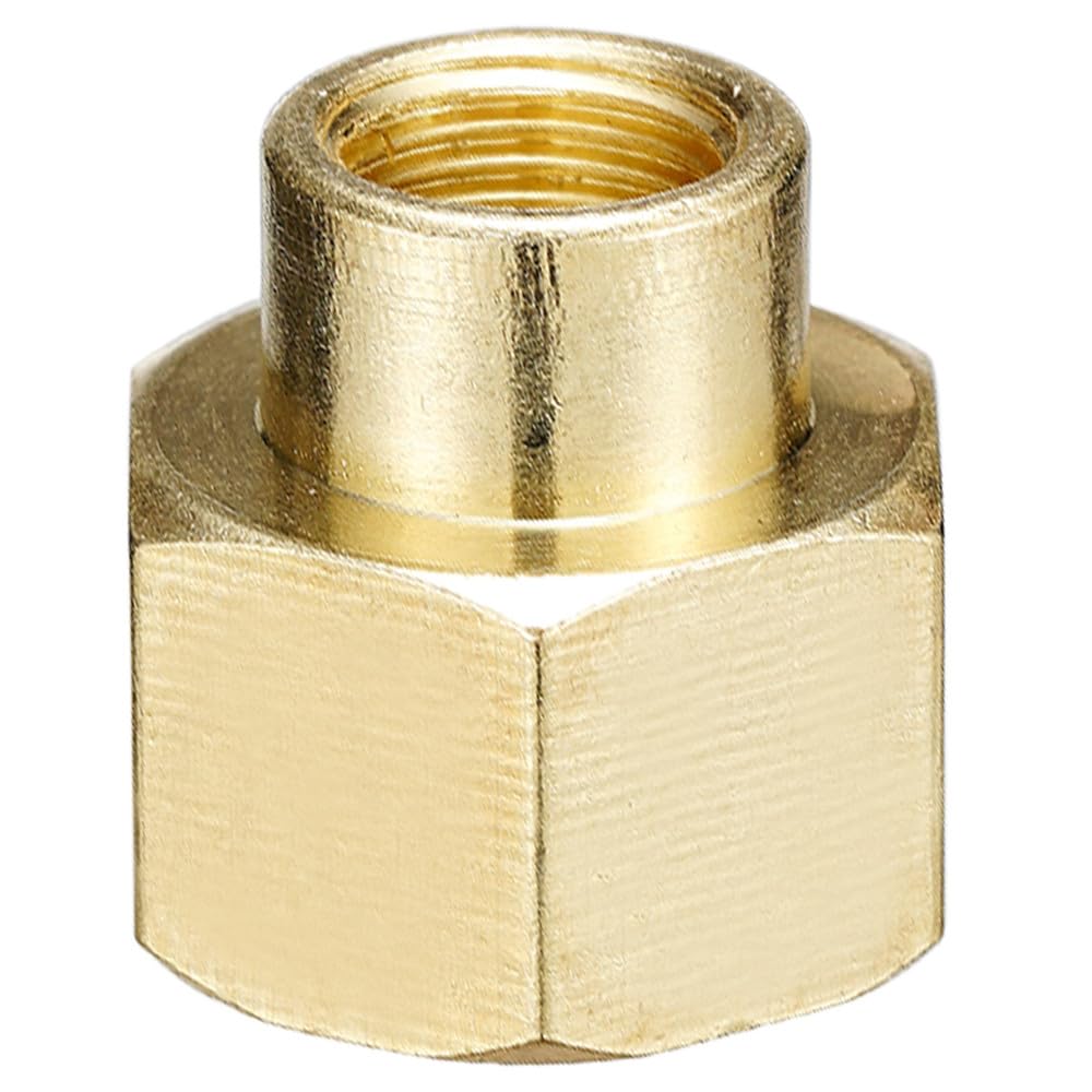 Raccordo esagonale per tubo in ottone, raccordo per tubo flessibile in rame, filettatura femmina 1/8" 1/4" 3/8" 1/2" 3/4" BSP,