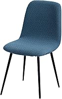 Vista 29 de Funda para silla, 4/6 unidades, de terciopelo, elástica, para comedor, funda para silla para el hogar (T1-01, 4 piezas)