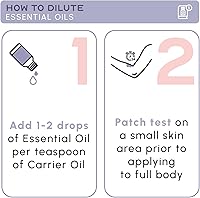Vista 9 de Brooklyn Botany Aceite esencial de incienso, 100% puro y natural, aceite de grado prémium con cuentagotas - para aromaterapia y difusor, 1 onza