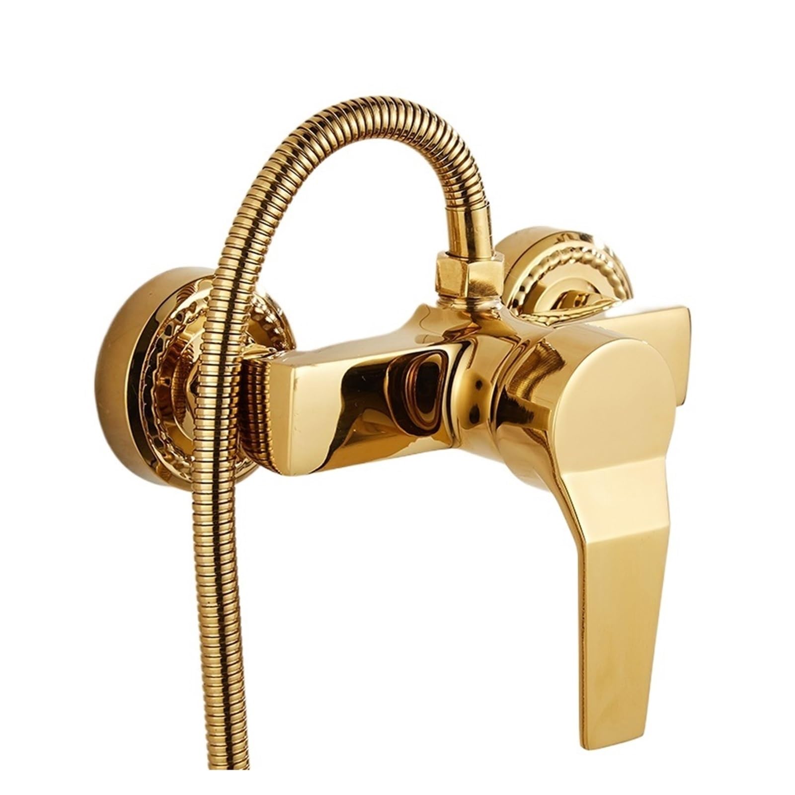Doccetta per Bidet Rubinetto for bidet caldo/freddo in ottone dorato
