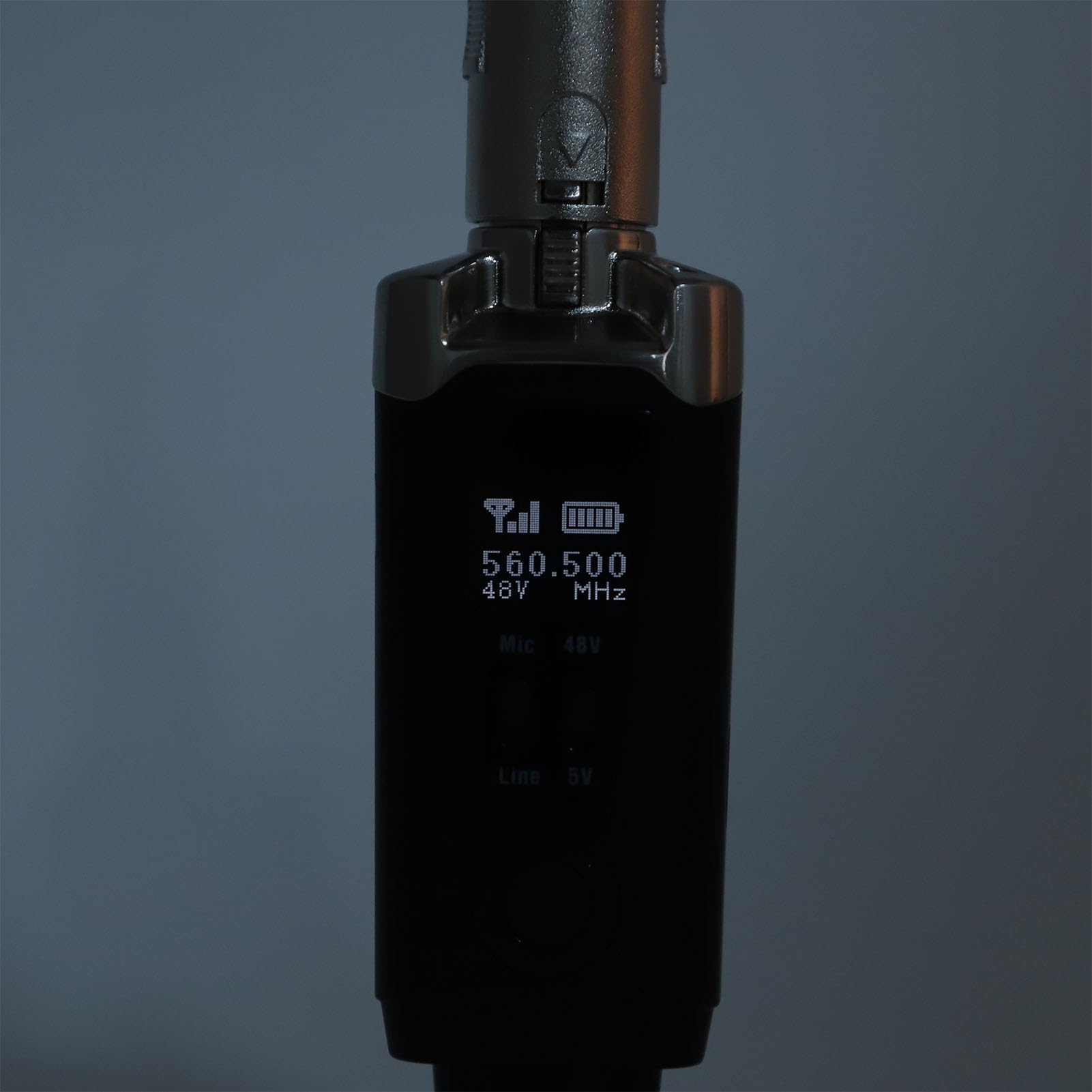 CHICIRIS Drahtloser Mikrofon-Sender-Empfänger, UHF 16 Kanäle, 50–80 M Reichweite, XLR-System mit 48 V Phantomspeisung und 6 35 Mm Adapter, für Dynamisches Kondensatormikrofon, Live-Konzert