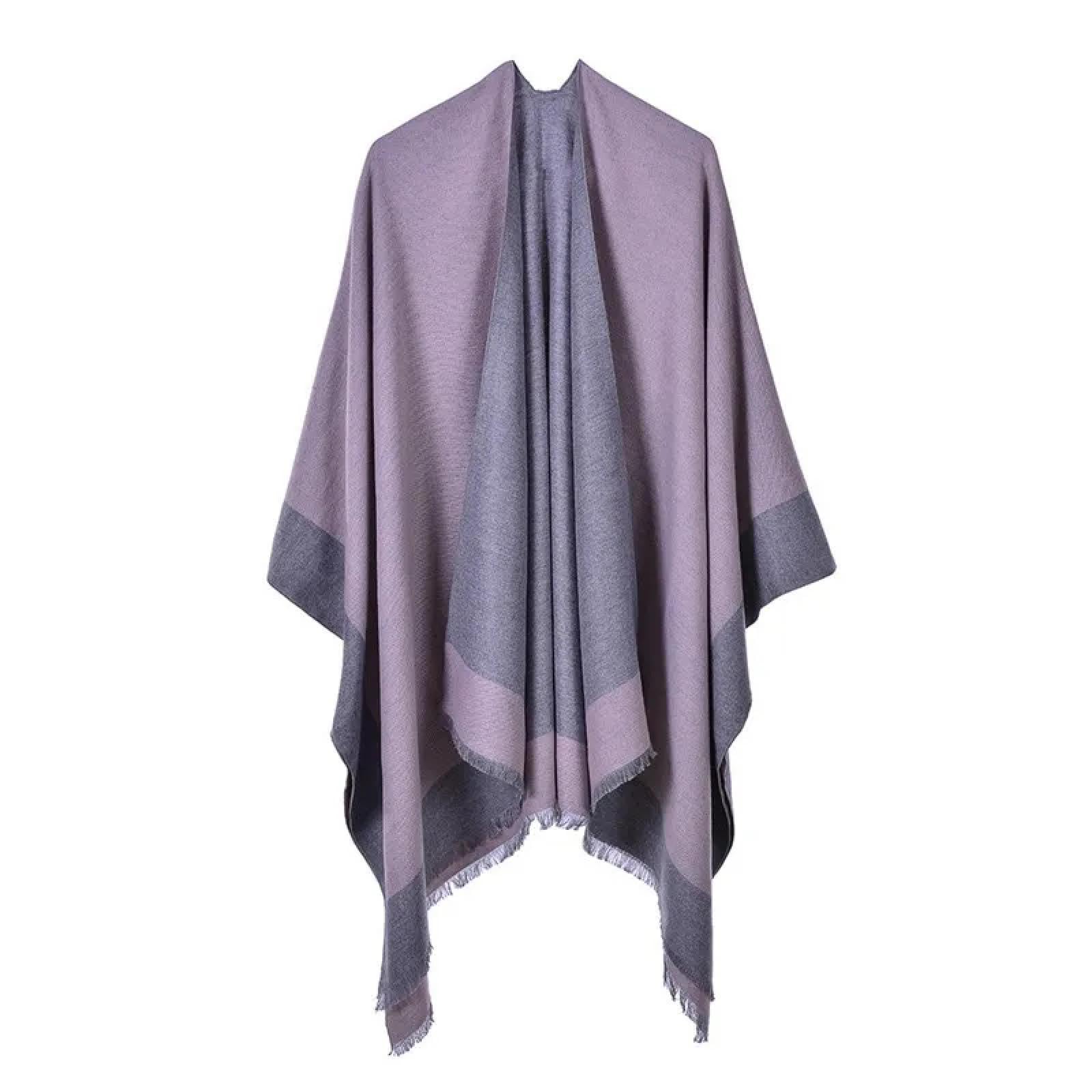 Bufanda Mujer Diseño De Moda Otoño Invierno Ponchos Y Capas para Las Mujeres Oversized Chales Wraps