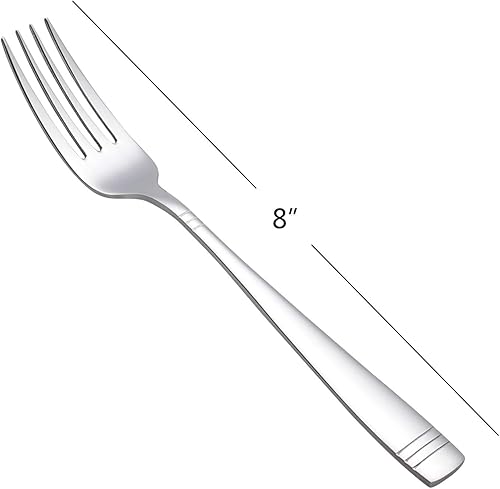 Miniatura 2 de Juego de tenedores de acero inoxidable, 12 piezas