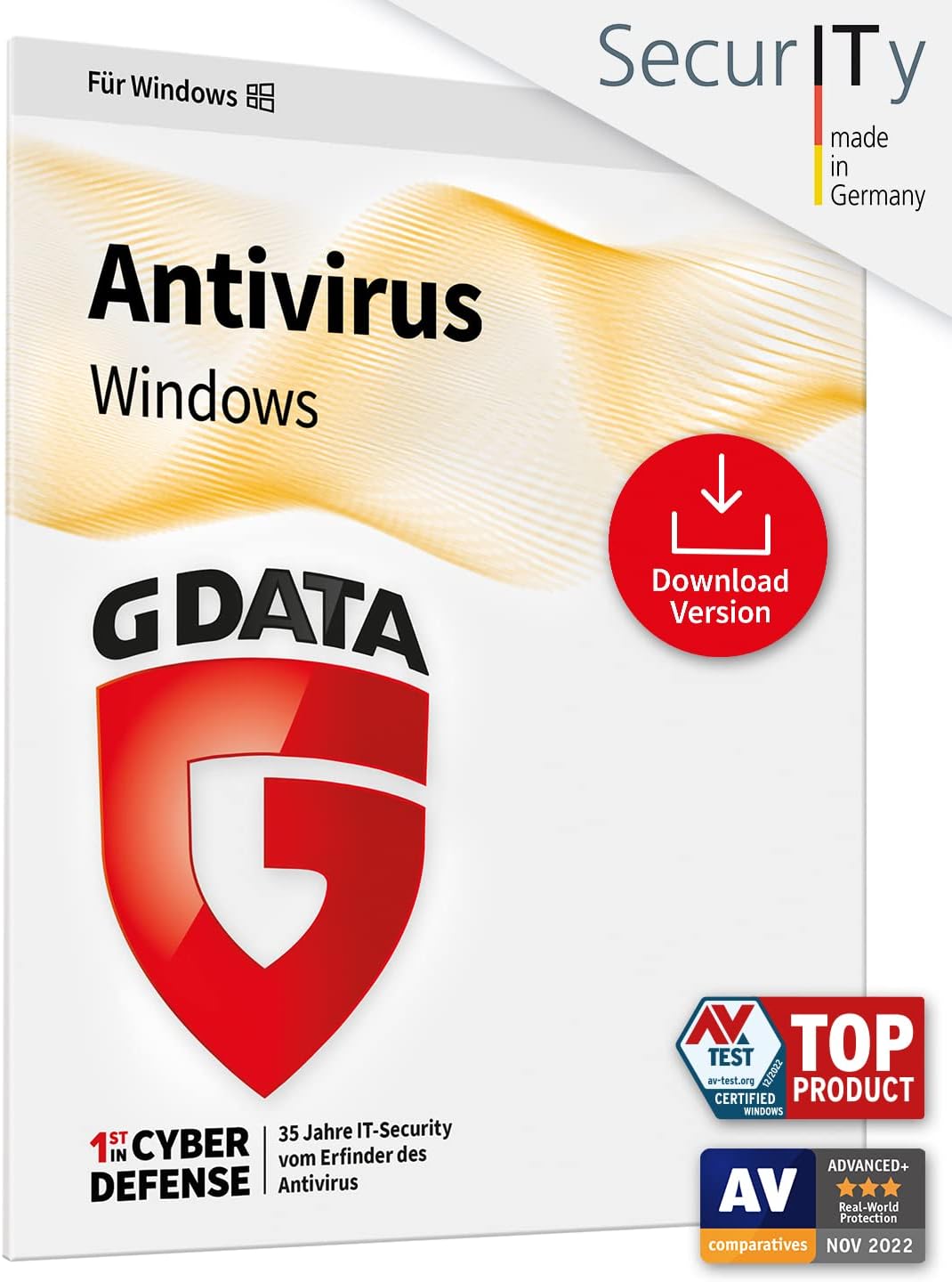 Virenprogramm Bei Windows 10 Nötig G DATA Antivirus 2023 | 1 PC - 1 Jahr, Virenprogramm für Windows 11