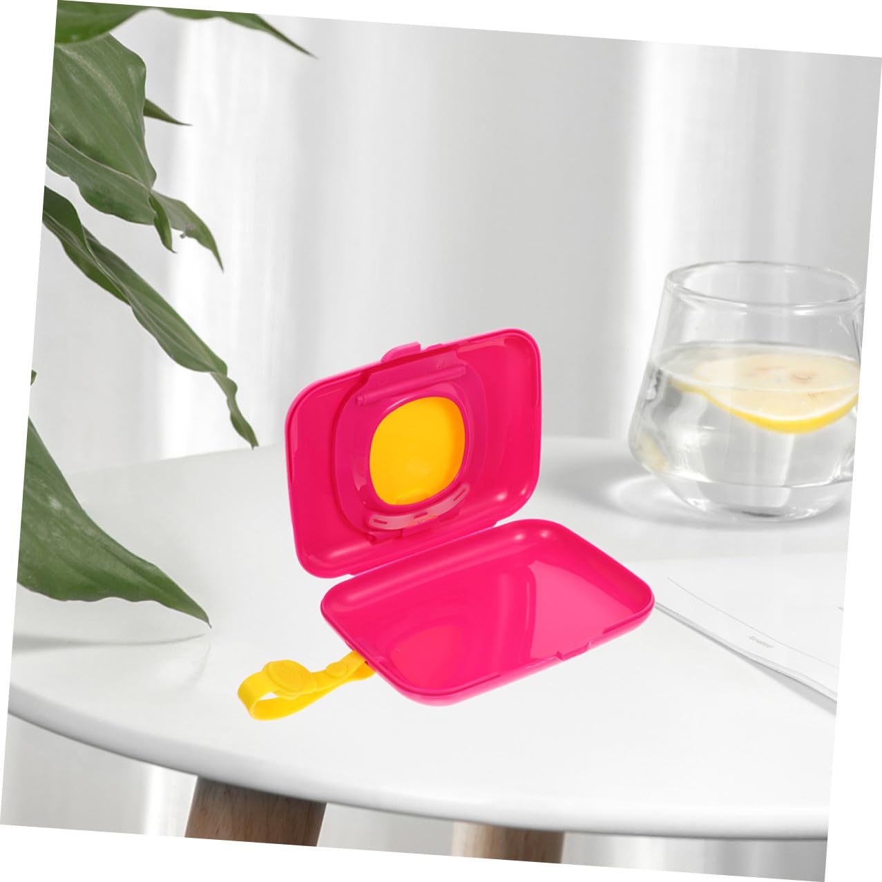 IMIKEYA 5 Set Dispenser Salviette Umidificate Portatile Custodia Per Salviettine Igienizzanti Per Scatola E Riutilizzabile Leggera E Resistente Adatta 2 Pezzi * 5