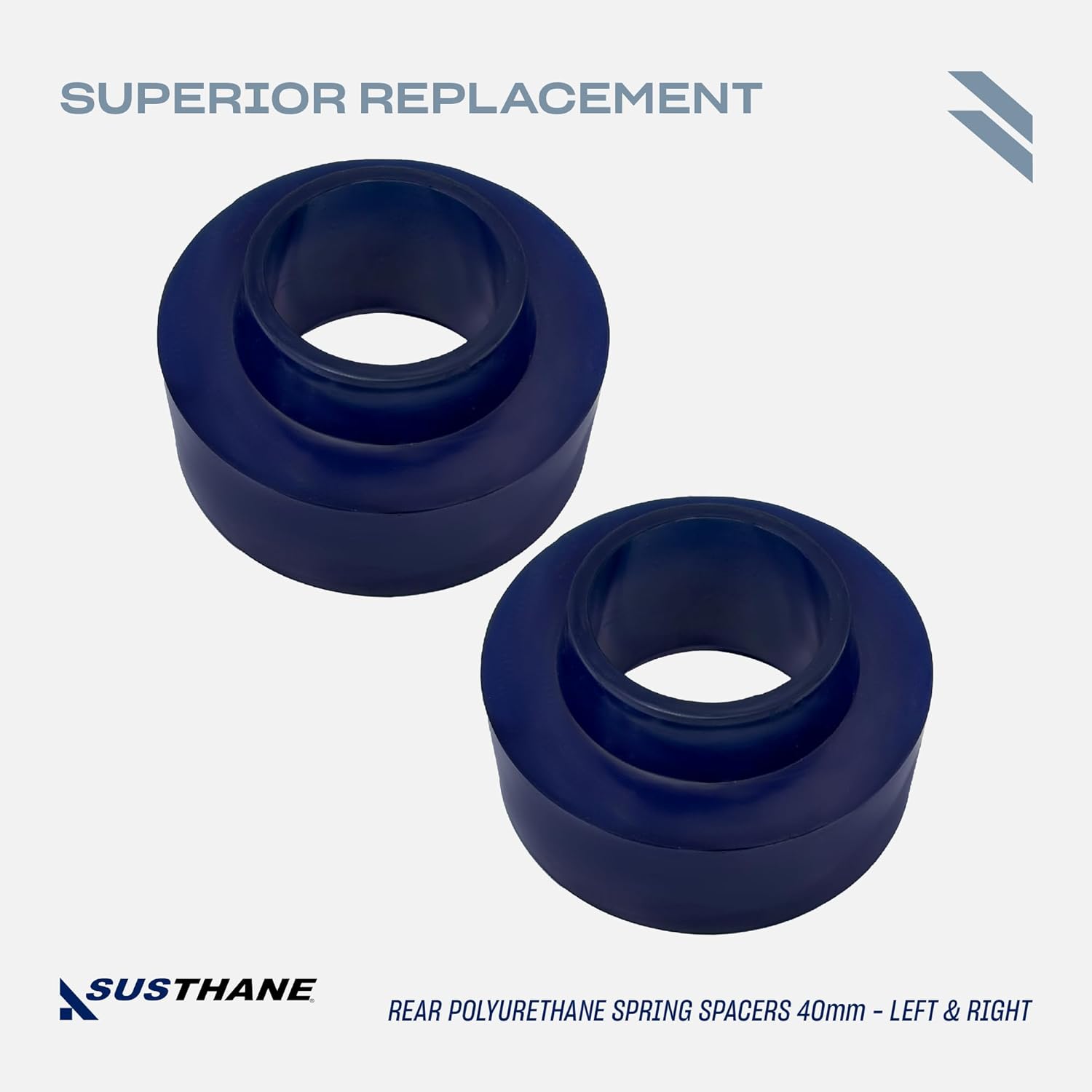 Complete Levelling Lift Kit 40mm /1.6" Front Strut & Rear Coil Springs Spacers in High-Grade Polyurethane PU, Fits PRIUS 2009-2015 (3rd Generation XW30) & PRIUS V 2012-2017 (HYBRID)