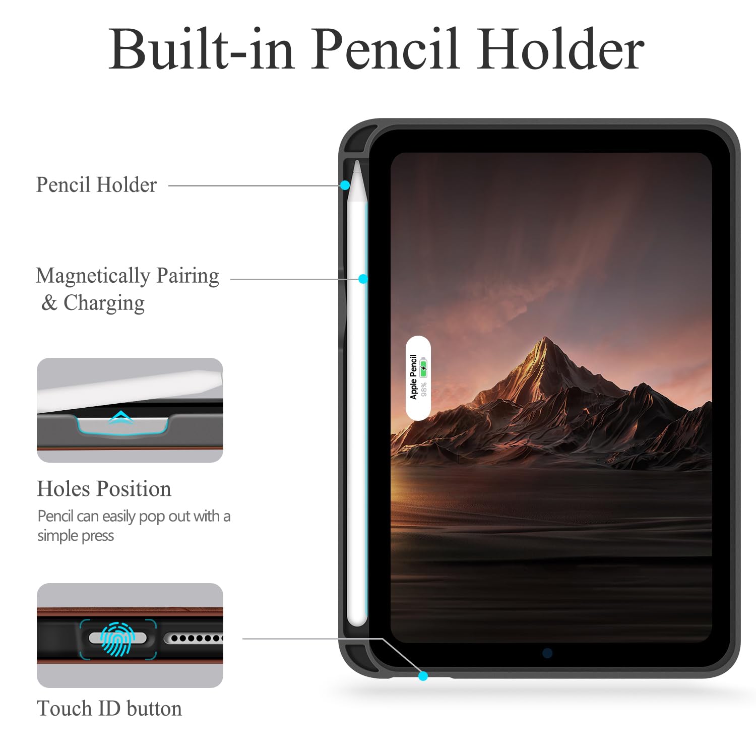 Case For IPad Mini 7 (A17 Pro), IPad Mini 7th/6th Generation (2024 - View #9