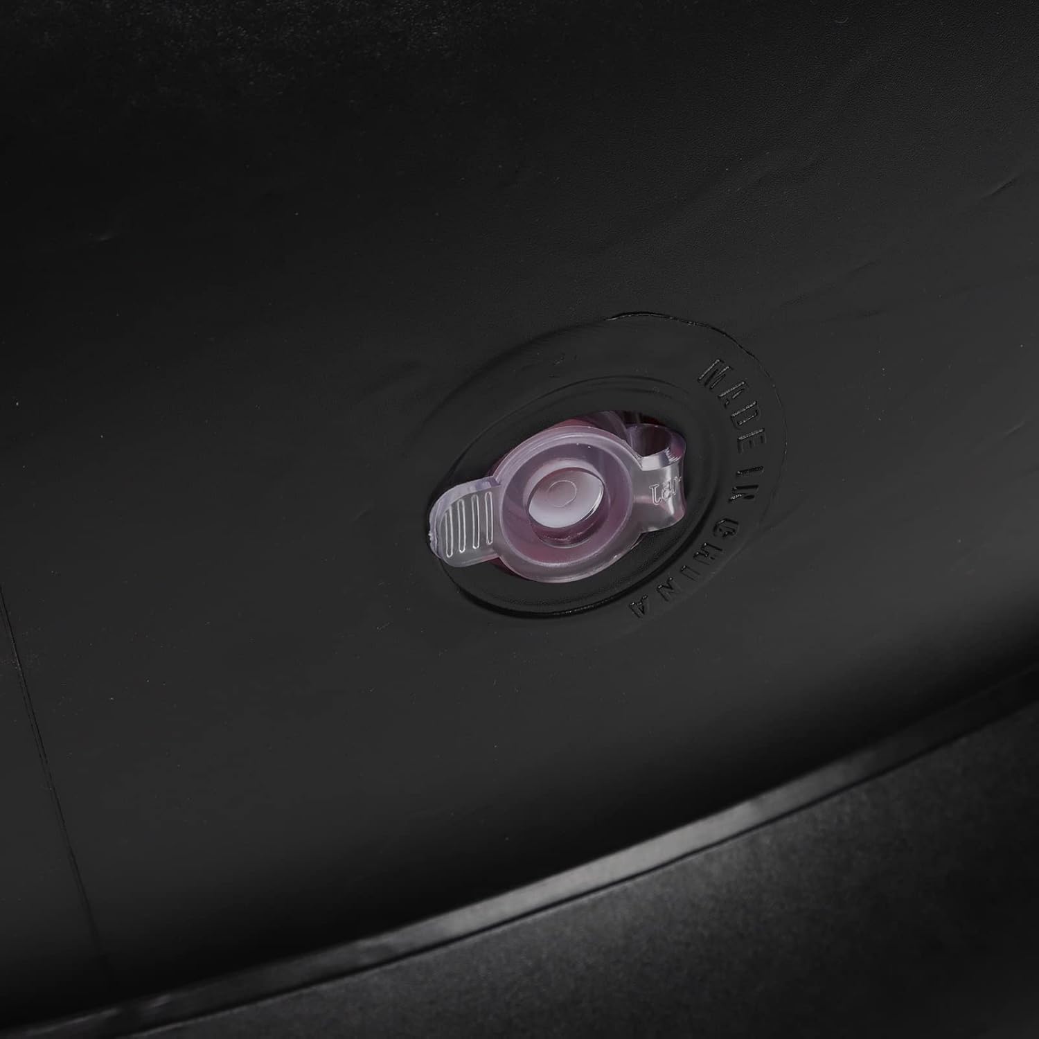 Inflatable Couch, Flocking Air Sofa Inflatable Sofa Chair Blow Up Couches Inflatable Lounge Chair for Bedroom Office Backyard Balcony Camping Travel (Red)