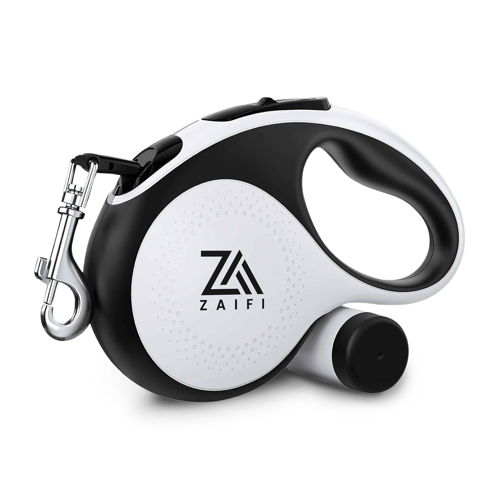 Retractable Dog Lead for medium dogs with Poop Bag Holder Extendable Dog Lead, 360° Tangle-Free Design