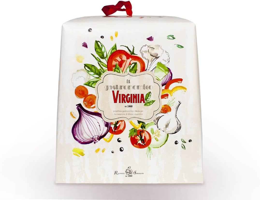 Virginia Savory Panettone Gastronomico 800g, Made in Italy