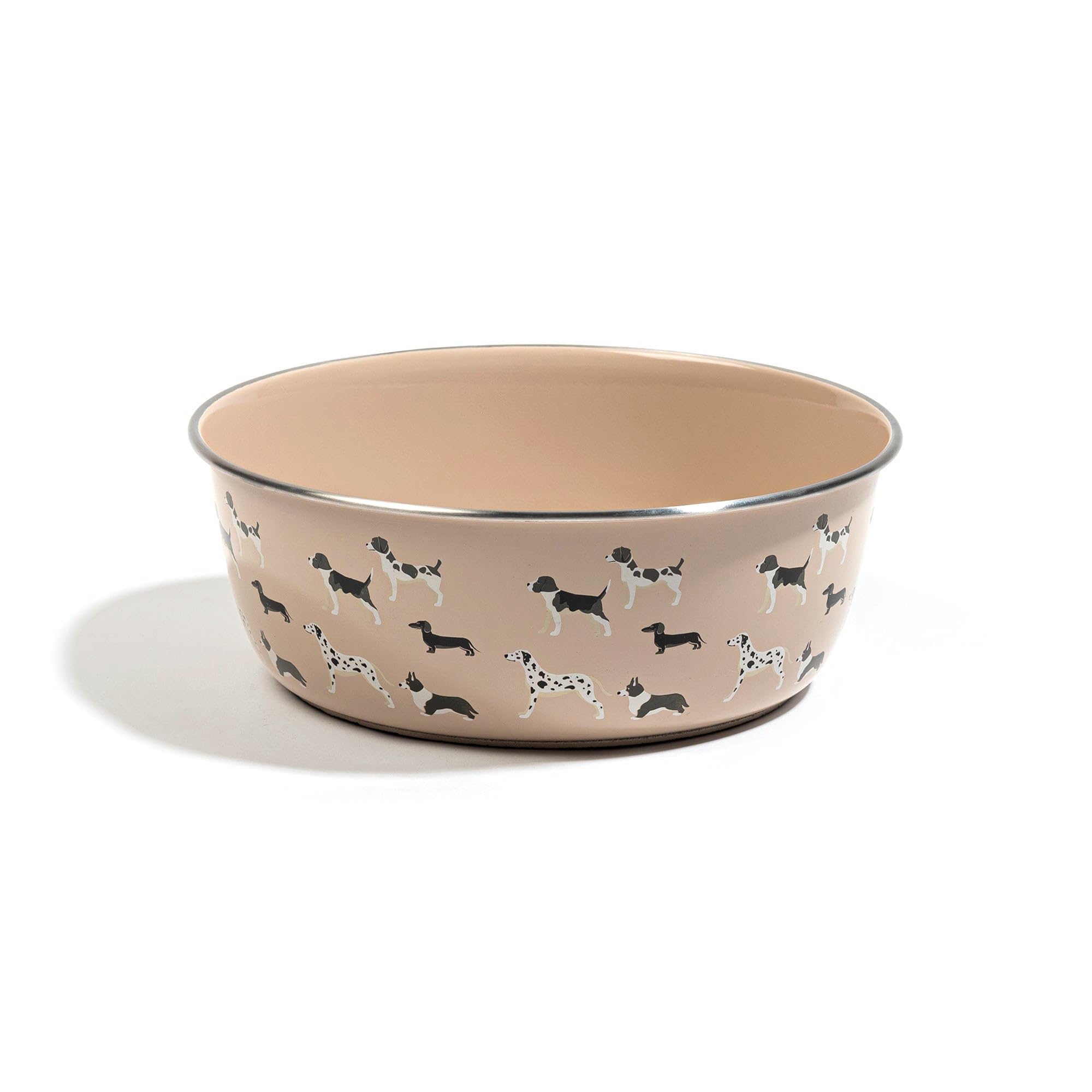 HUFT Doggie Doodles Printed Steel Bowl for Dogs - Beige - L (B0D737N6W9) Amazon Price History, Amazon Price Tracker