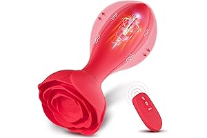 Inflatable Vibrating Butt Plug Toy for Adults