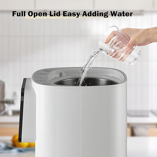 Miniatura 3 de OCTAVO - Caldera de agua y calentador de 5 litros, tanque de agua de acero inoxidable 304, temperatura de agua ajustable de 700 W, 6 temperaturas de