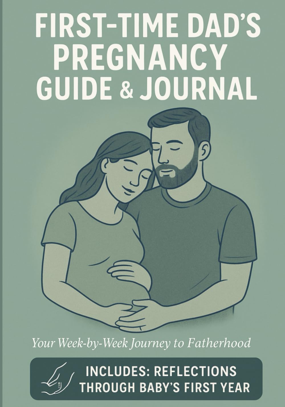 First-Time Dad's Pregnancy Guide & Journal: A Week-by-Week Guide for New & Expectant Dads with Checklists, Writing Prompts, and Baby’s First-Year Tracker