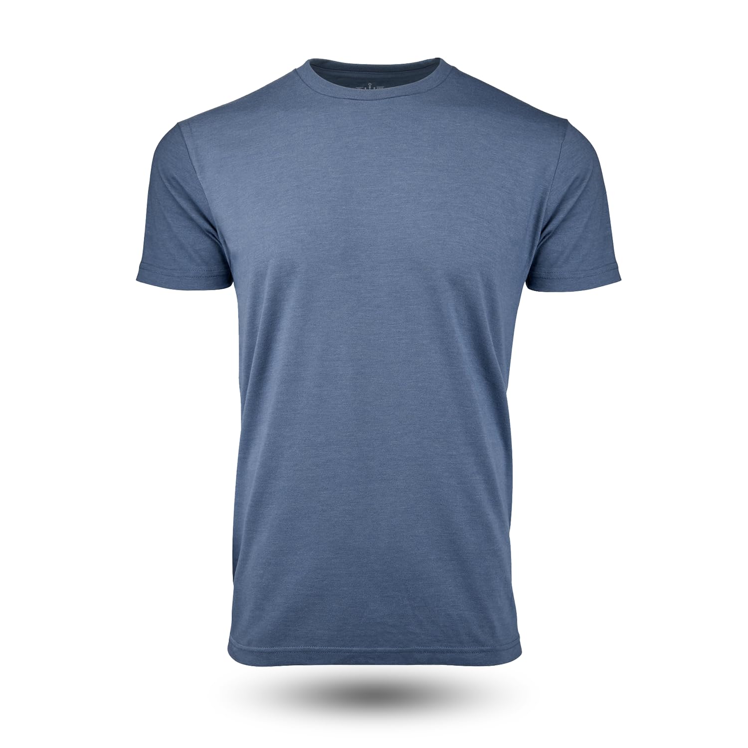 Fresh Clean ThreadsLight Blue T-Shirts for Men - Soft and Fit Mens T-Shirt - Cotton Poly Blend - Pre Shrunk Premium Tee