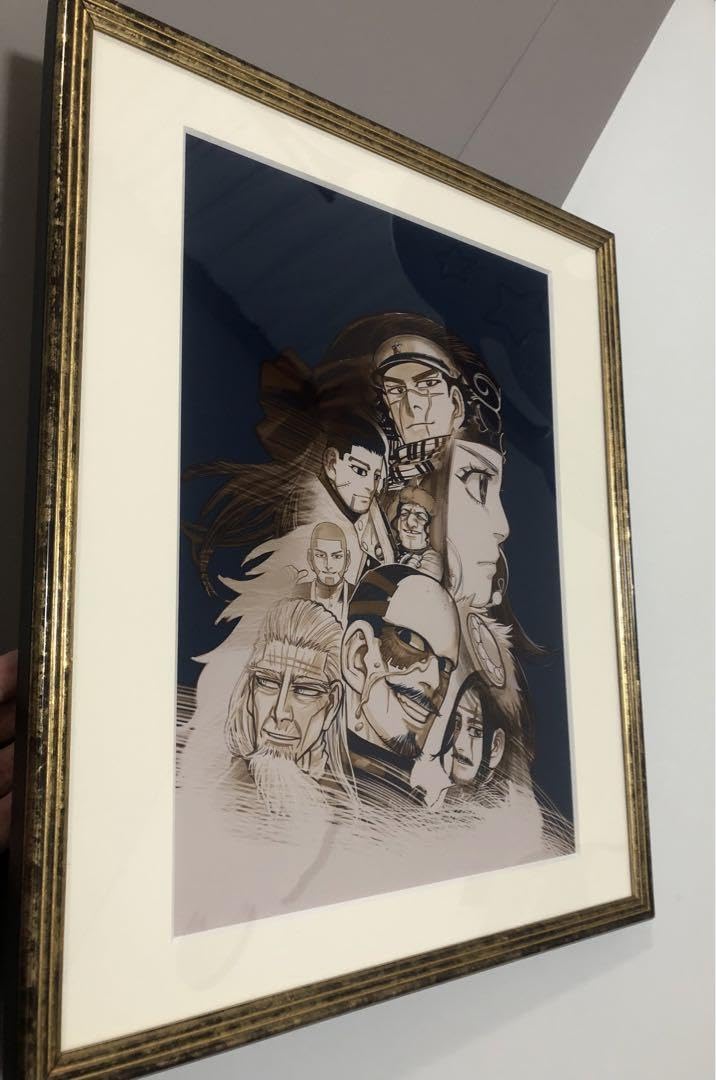 【未開封品】ゴールデンカムイ　複製原画　290話 Amazon.co.jp: 受注生産ゴールデンカムイ 290話 複製原画