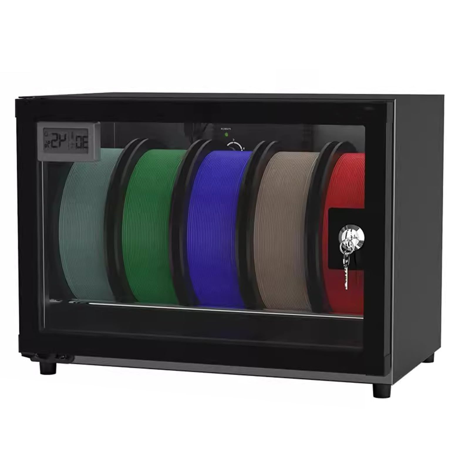 Boîte filament imprimante 3D déshydrateur anti-humidité protégeant vos bobines de la poussière