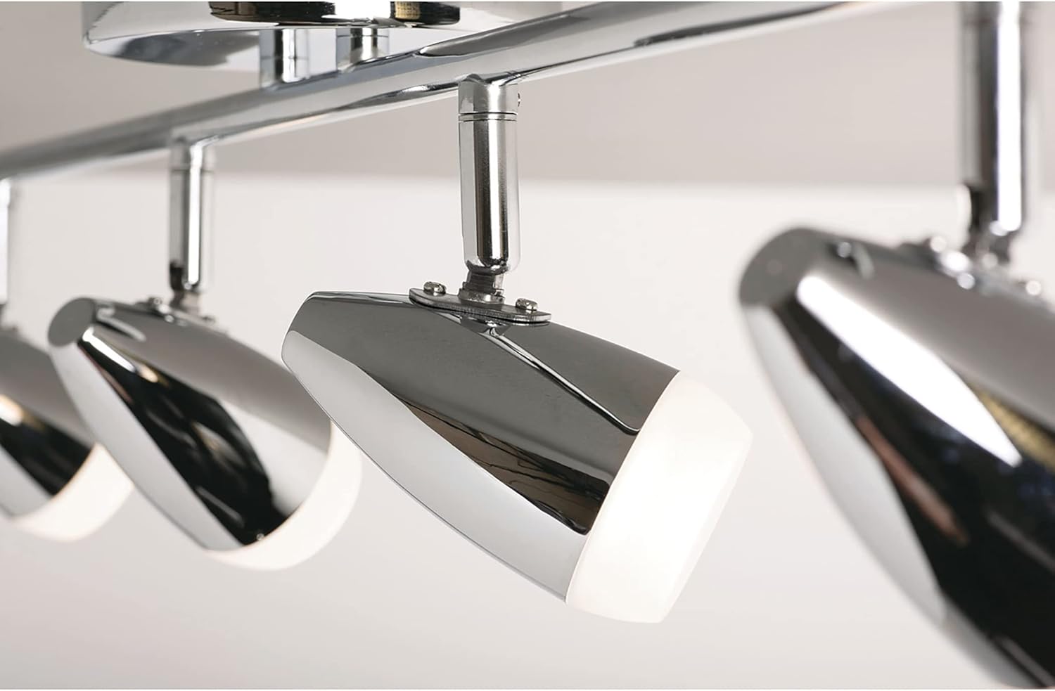 Close-up of an AFX Eva Fixed Rail LED light head