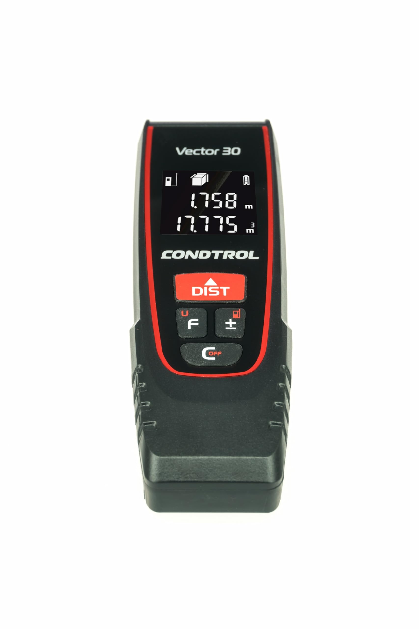 CONDTROL, Vector 30 Rangefinder, Range 0.05 to 30 Meters, Continuous Accurate Measurement, Units m, ft, inch, Red Laser - Image 3