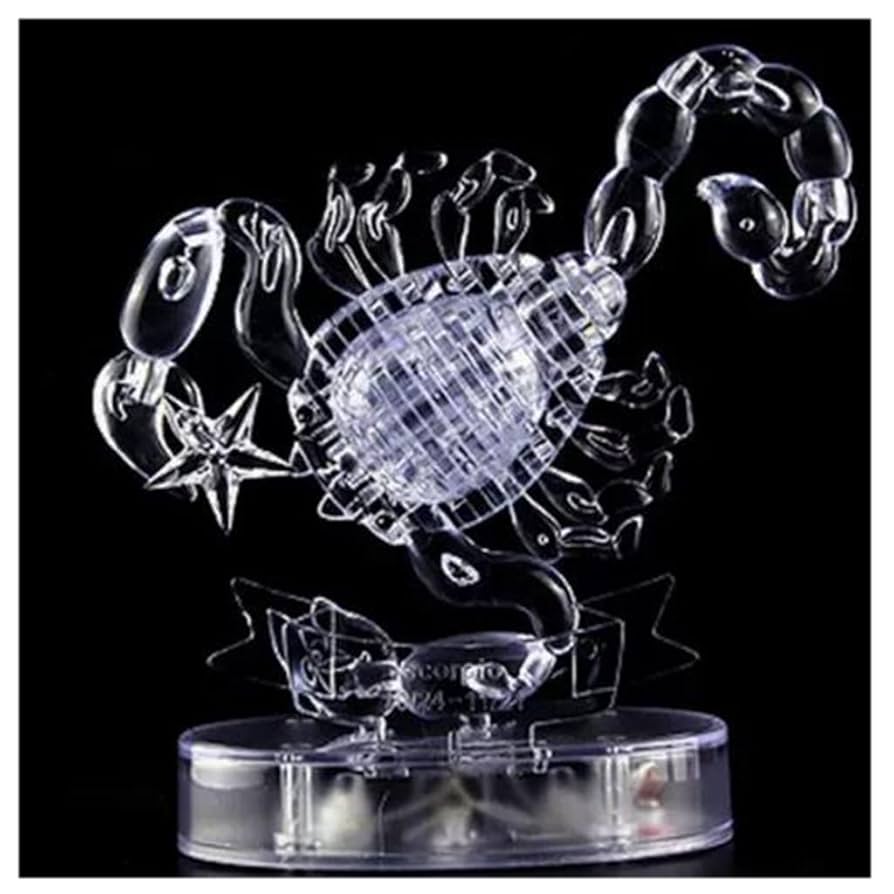 Amazon | アセンブル クリスタルパズル プラスチック製 3Dパズル