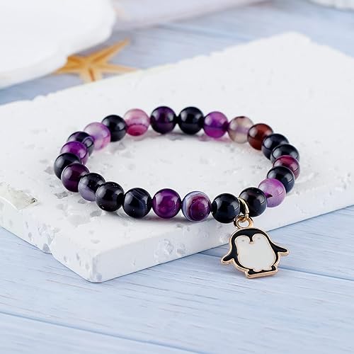 Miniatura 4 de Bonita pulsera de pingüino para mujer, regalos de pingüinos, regalos para amantes de los pingüinos, pulsera de la amistad de pingüinos, regalos de