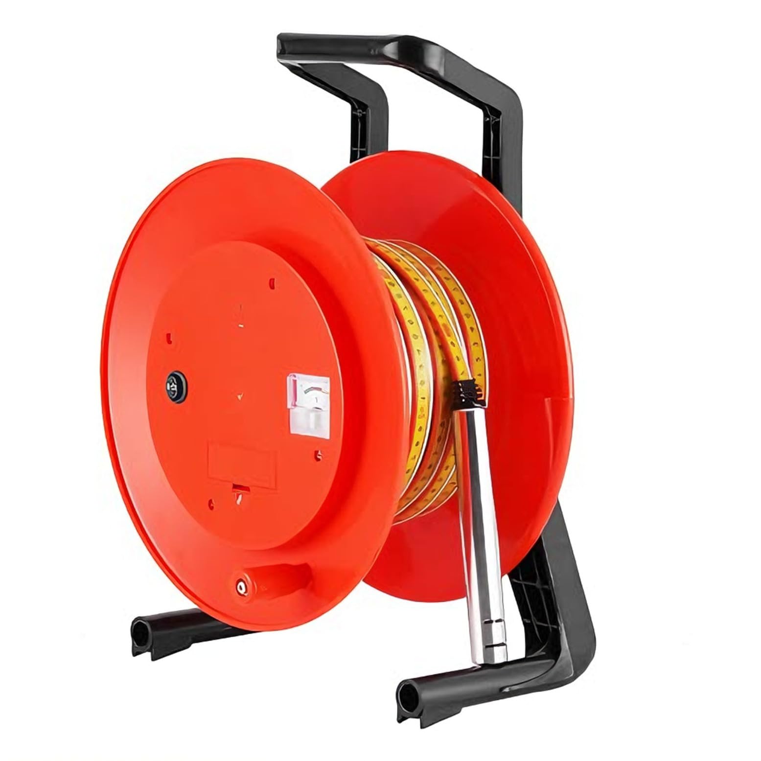 Medidor de profundidad, rango de 20 a 400 m con sonda de acero inoxidable, sonda de nivel de agua para pozos profundos, perforaciones, tanques, riego y aguas subterráneas de 100 m a 328 pies.