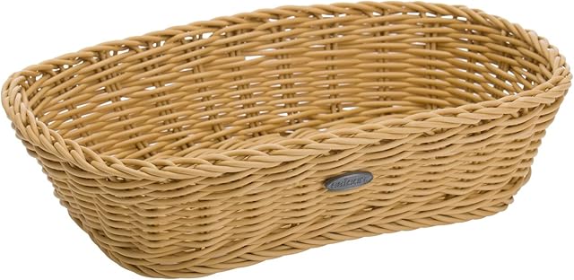 Westmark Kosz uniwersalny, Odpowiedni do hotelu i gastronomii, Prostokątny, ok. 26,5 x 19 x 7 cm, Włókna syntetyczne, Saleen Coolorista Edition, Jasnobeżowy, 02036130101