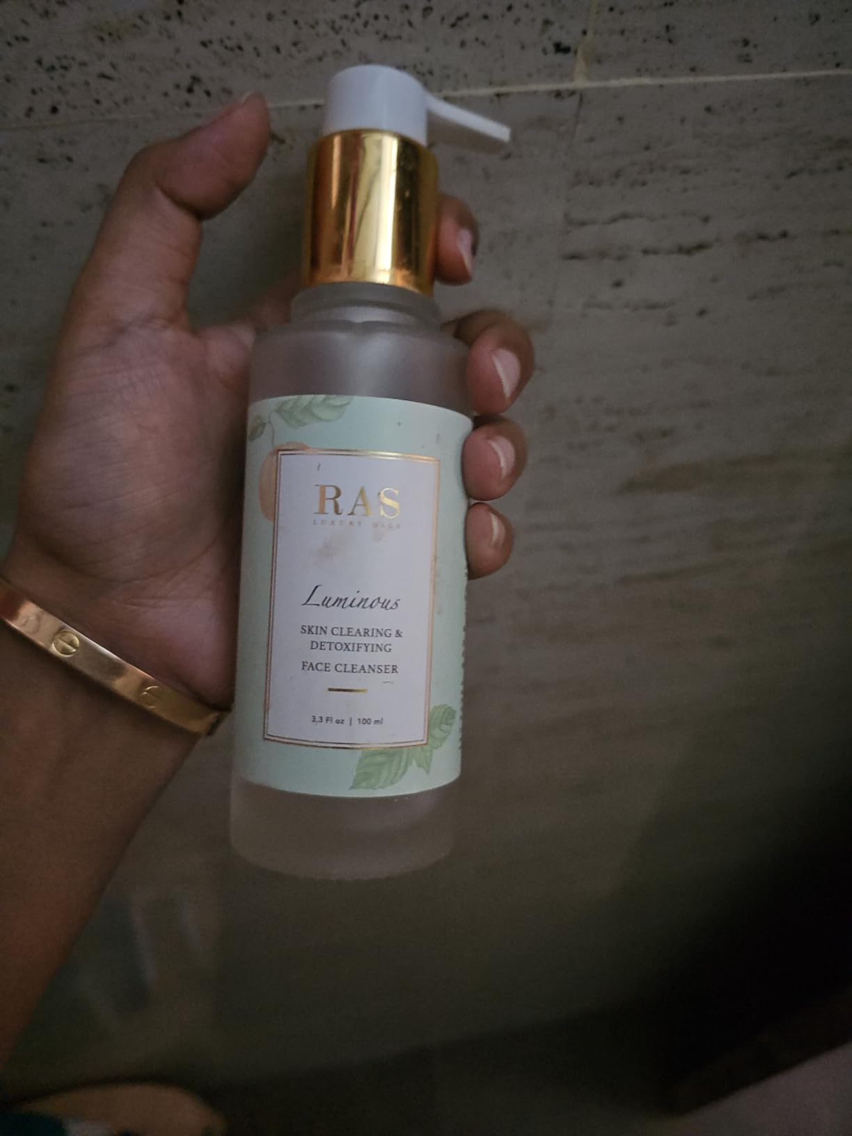 RAS Luxury Oils Luminous Skin Clearing Face Cleanser | Face wash With ...