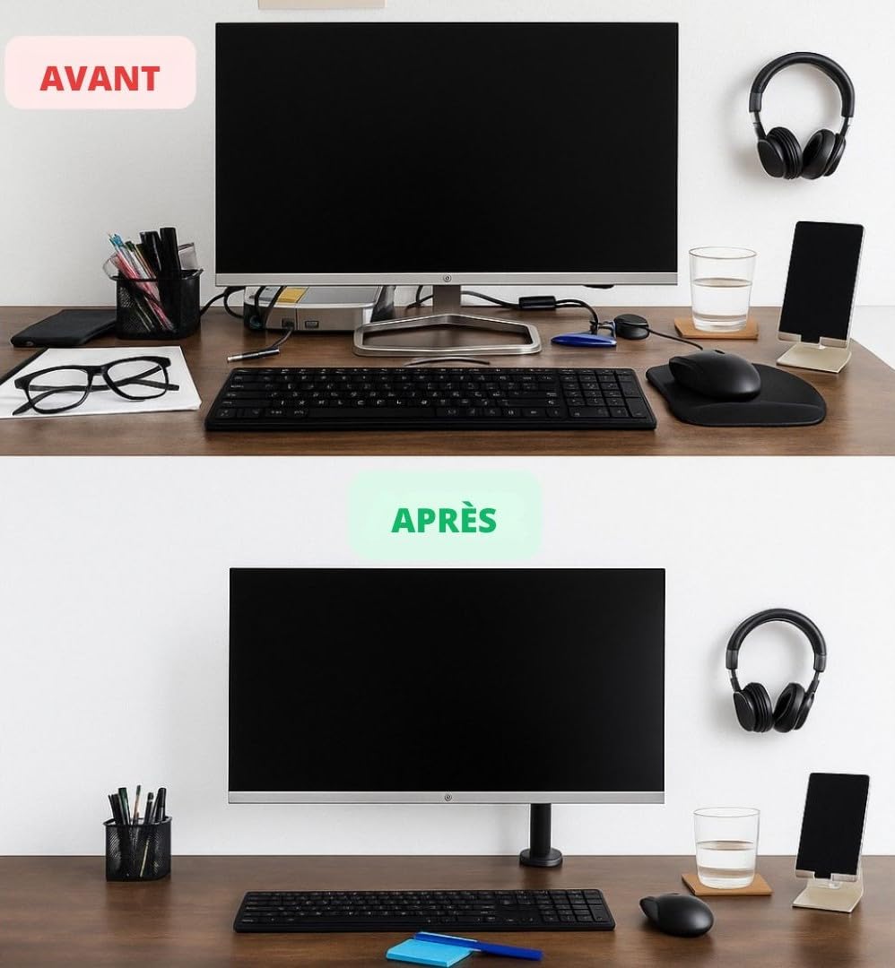 Adaptateur VESA pour moniteurs HP Série M et Série 5 – Support de Moniteur