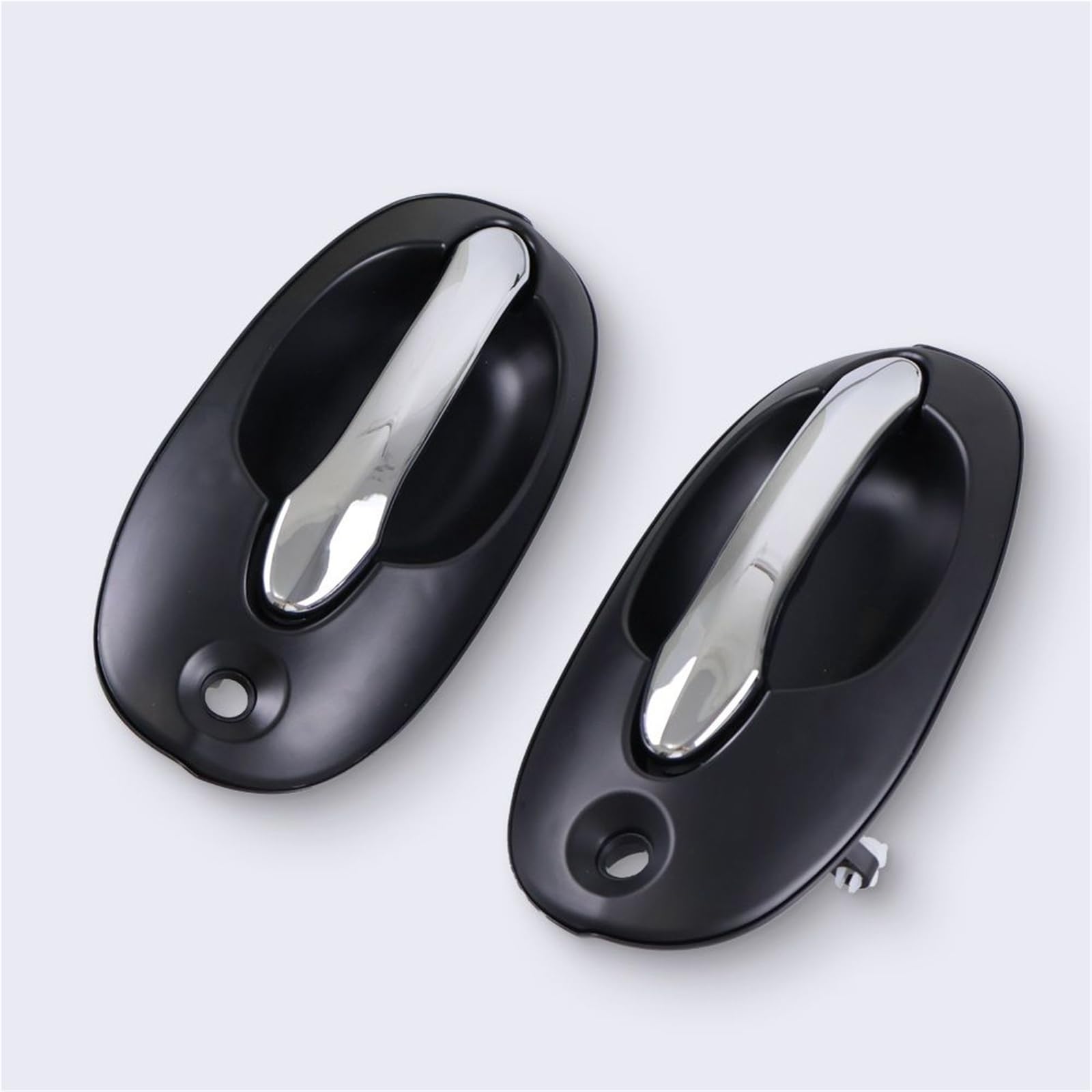 LMGBJJN Fit for Kia Carnival 2000-2006 Outer Outside Front Door Handle Chrome Handle(1pair Front)