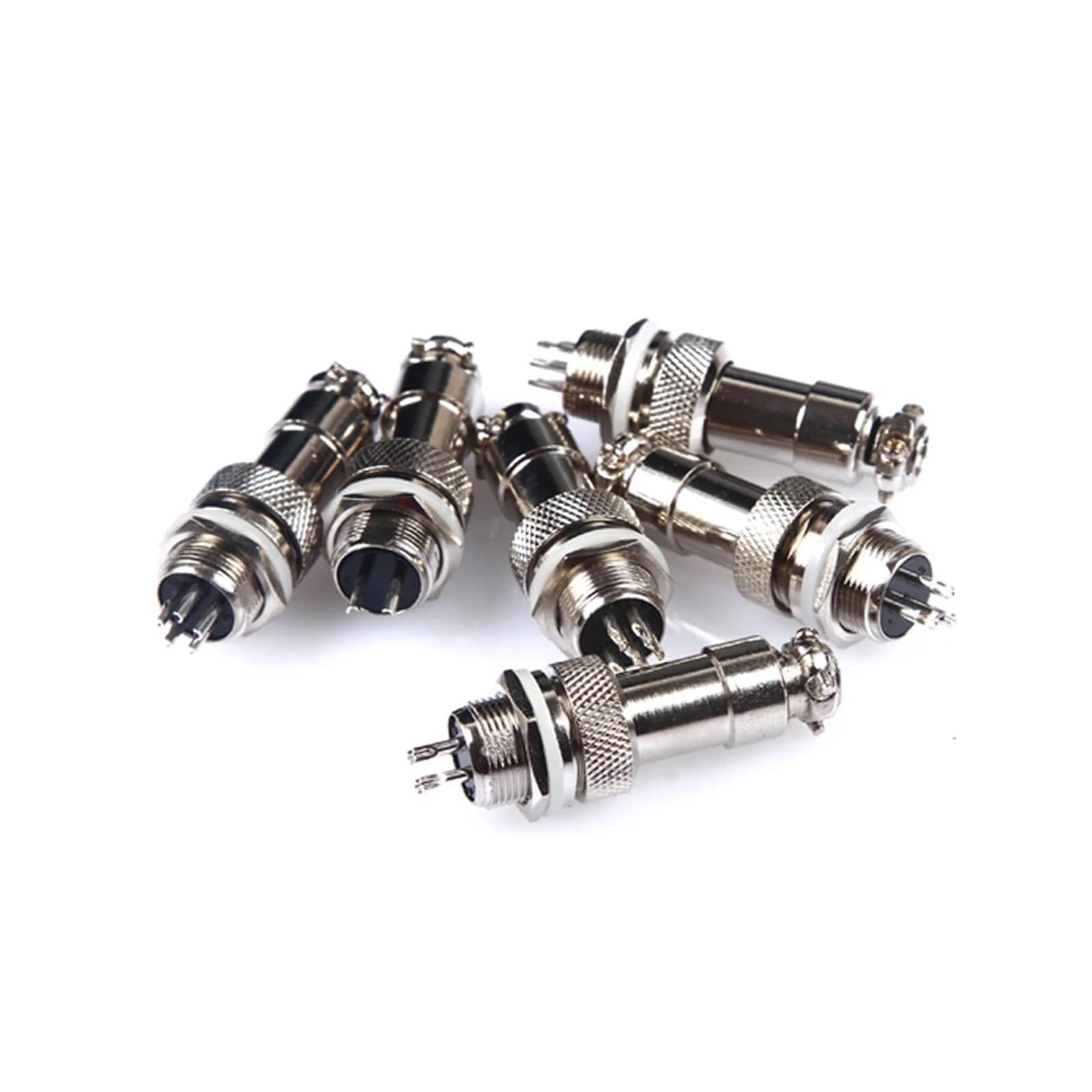 Connettore aeronautico a vite GX12-5 a 5 PIN 12 mm(10 Sets)