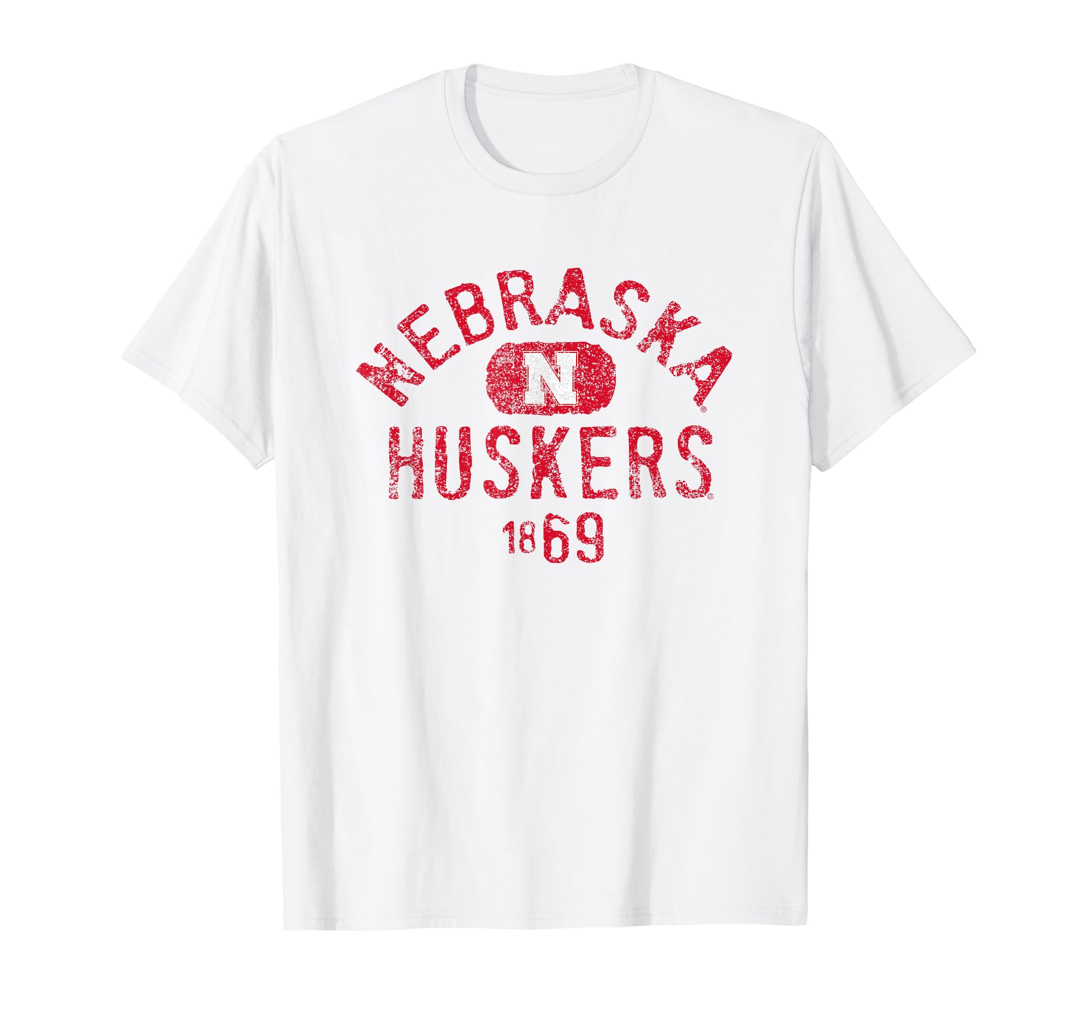Nebraska Cornhuskers 1869 Vintage Logo T-Shirt