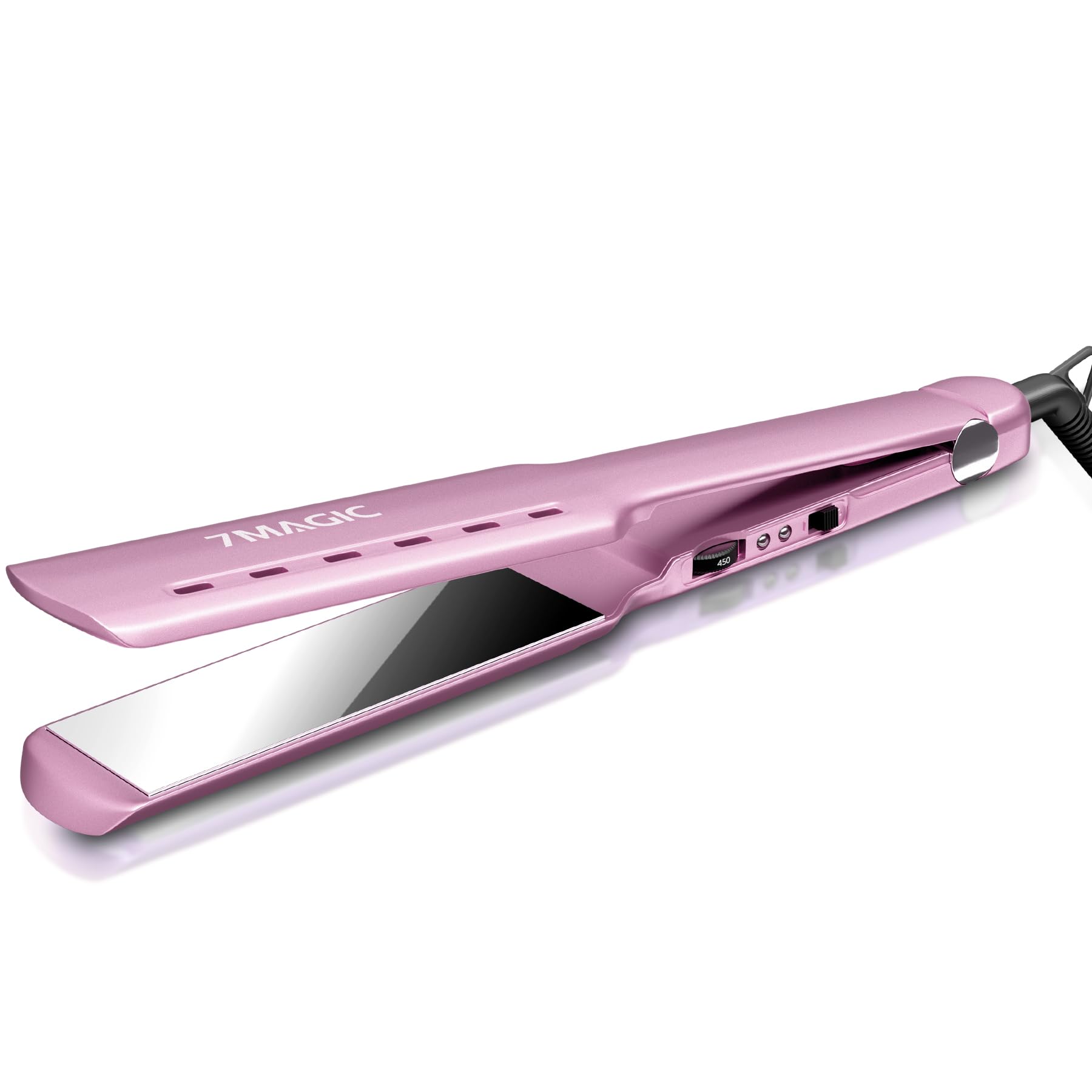 Amazon.com : 7MAGIC Nano Titanium Hair Straightener, 1.7