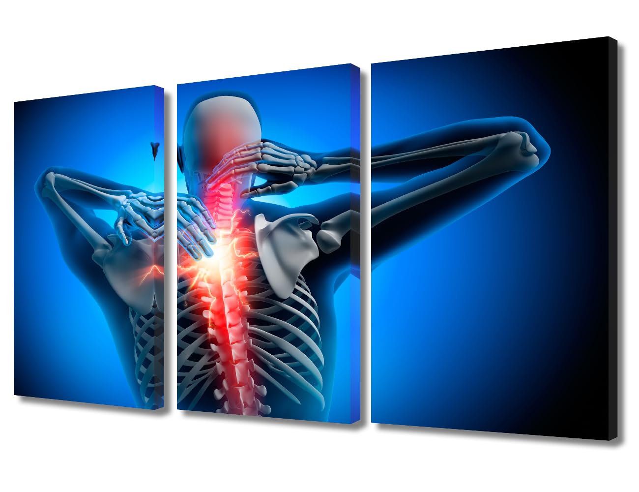 Amazon.com: 3 Pieces Strong Pain in Spine Contemporary Modern