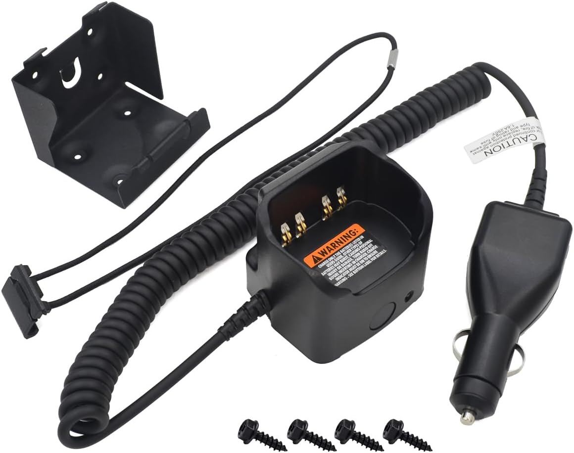 RLN6434 RLN6434A Car Travel Charger for Motorola Walkie Talkies APX6000 APX7000 APX8000 APX600XE APX700XE APX8000XE SRX2000 Radio Vehicular Chargers Car Battery Charging Base - Image 3