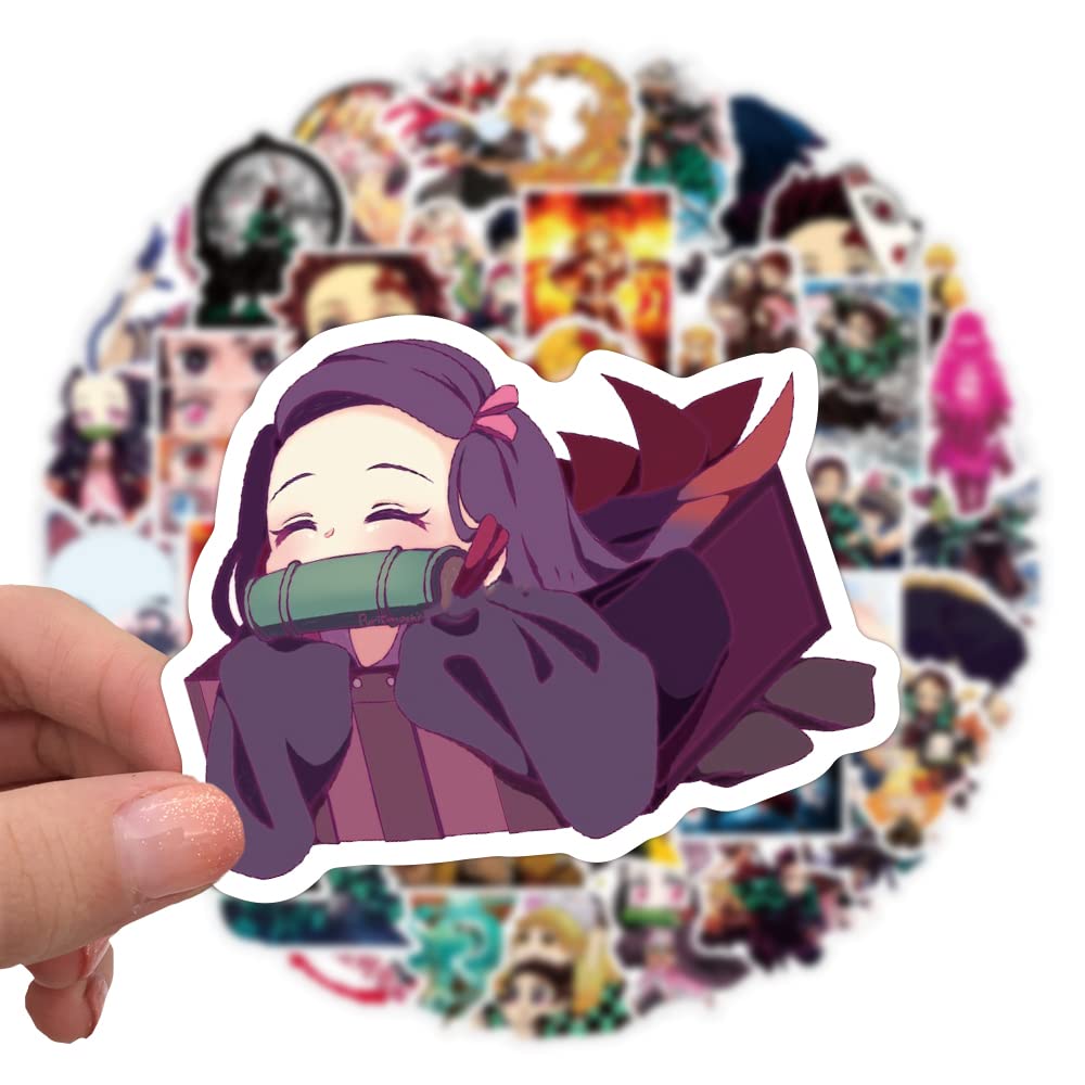 Amazon.co.jp: for 鬼滅の刃 ステッカー 50枚セット かわいいアニメ 