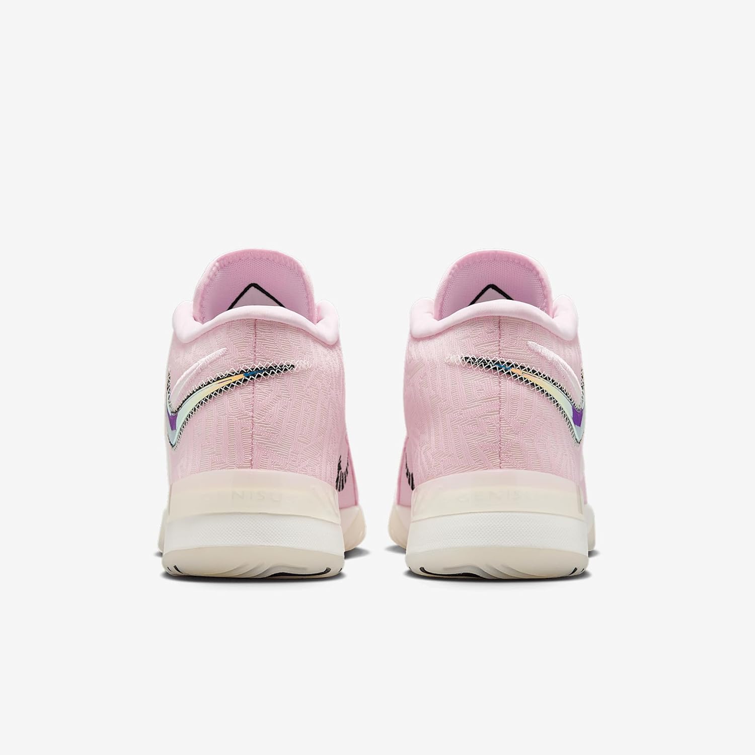 Nike Lebron NXXT Genisus Basketball Shoes (HF0712-602, Pink Foam/Black/Pink Wash/Sail) Size 9