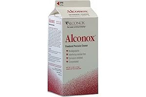 Alconox Powdered Detergent, 4-Pound Container (Pack of 9): Ideal for Cleaning Laboratory Glassware and Facilities