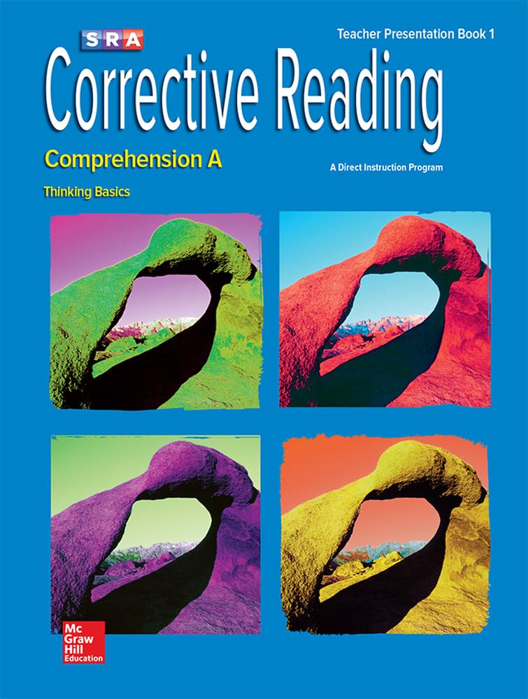 Corrective Reading Comprehension Level A, Presentation Book 1 (CORRECTIVE READING DECODING SERIES)