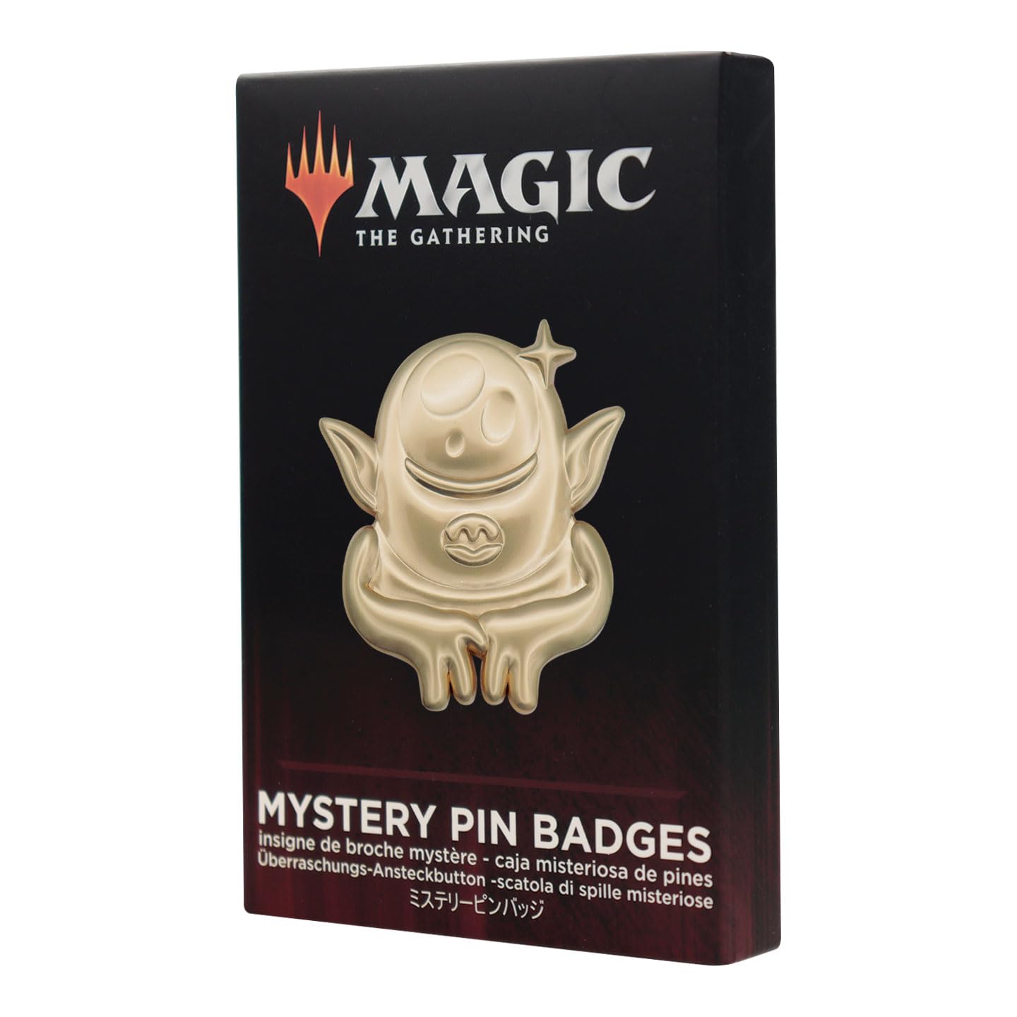 Magic: The Gathering Mystery Pins CDU Blind Boxes - Set di 12 distintivi da collezione con licenza ufficiale - Metallo smaltato duro e include esclusivo Fblthp dorato