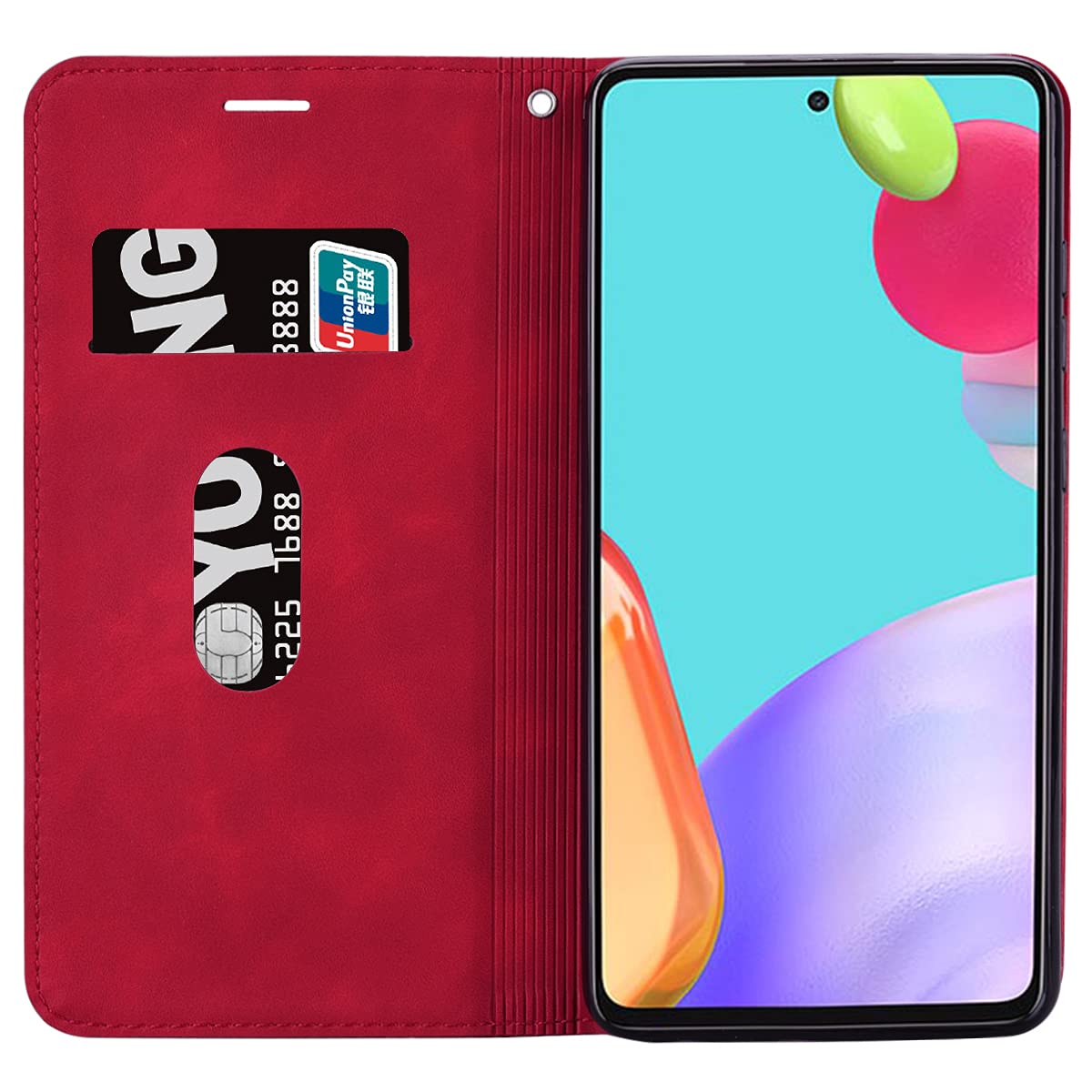 Jielangxin Cover In Pelle Per Huawei Honor 8S / Honor Play 8 / Honor Play 3e - Custodia Con Porta Carte E Supporto