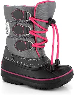 Kimberfeel Avalanche - Botas de Nieve para niña, Color Frambuesa, 34