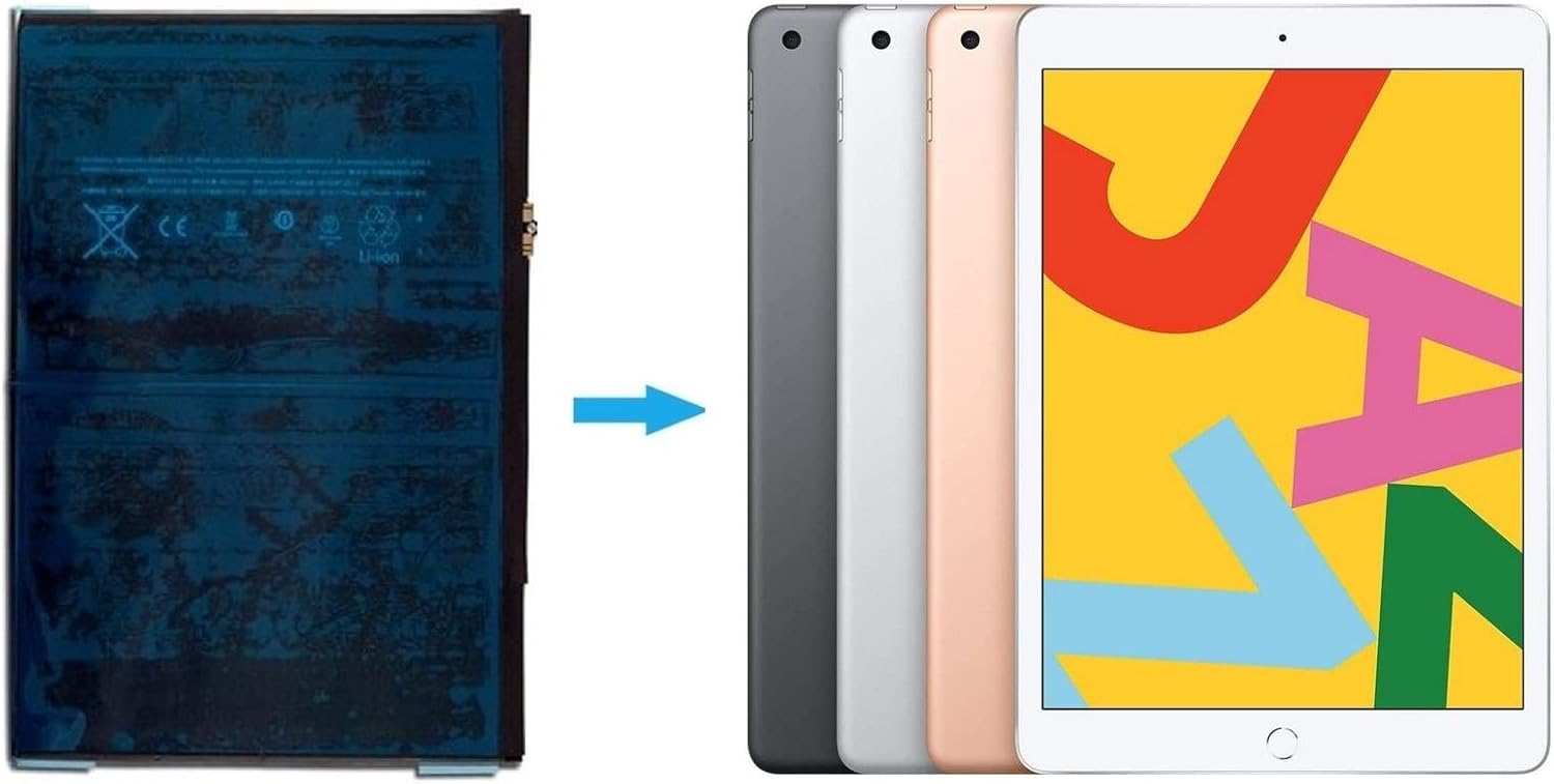 A1484 Replacement Battery for iPad Air, 5th 6th 7th 8th 9th Air 1st Generation